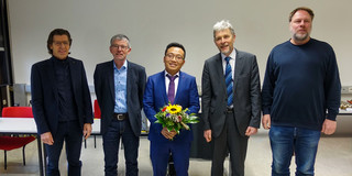 Promotionsabschluss Jianshuang Xu